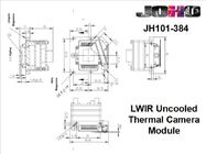 LWIRの非冷却の赤外線画像モジュール、384x288声の赤外線画像のカメラ モジュール