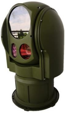 緑LWIRの熱カメラEosシステム船によって耐えられる多センサーIR TV LRF